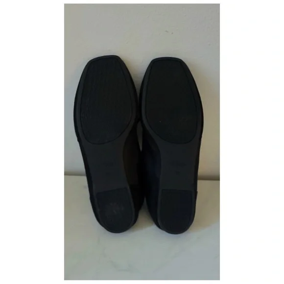 Vivaia Square-Toe Lace-Up Satin Sneakerina (Cristina) in black - Picture 10 of 13